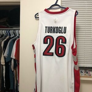 SIGNED Turkoglu Raptors Jersey Adidas